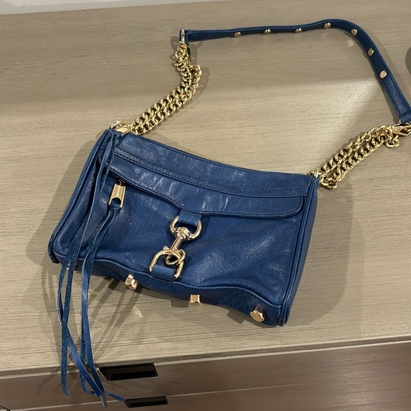 Rebecca minkoff blue crossbody - Picture 2 of 10